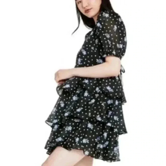 SANDY LIANG FLORAL DRESS NWOT - Picture 4 of 4